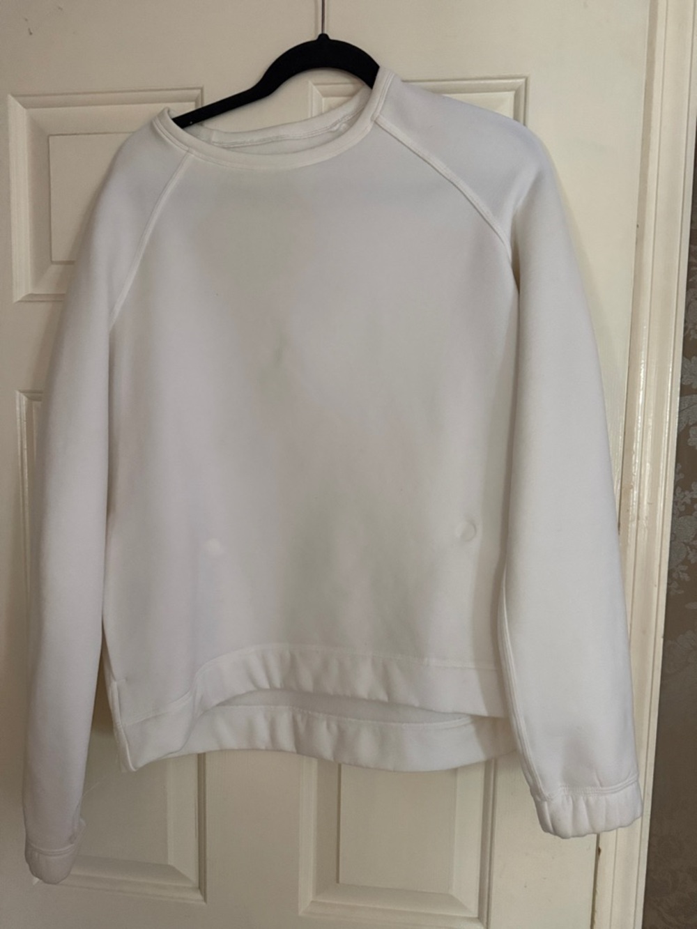 lululemon athletica White Crewneck Sweatshirt